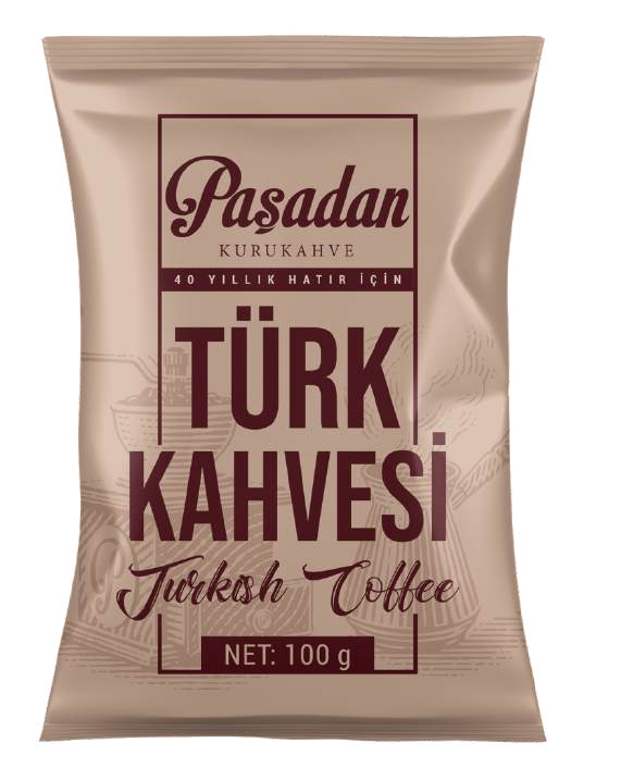 Paşadan Türk Kahvesi 100 g Ambalajı